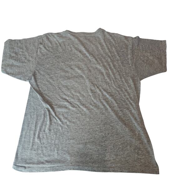 Vintage 1980's MLB Chicago Cubs Tee T-shirt Single Stitch Gray Unisex L 3913 - Picture 3 of 9